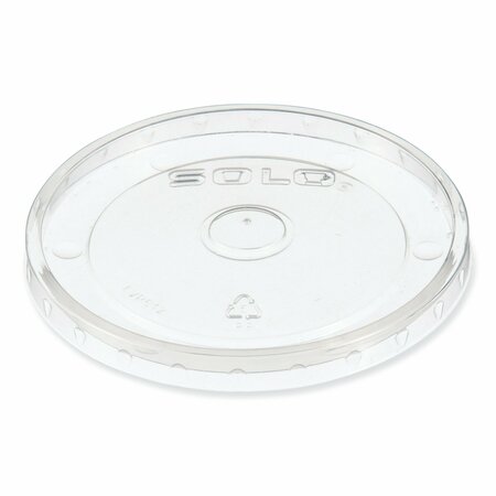 SOLO Polypropylene Vented Food Container Lids for 12 oz Food Containers, Clear, Plastic, 1000PK LVP512-0100
